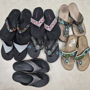 Colorful Beaded Women's Sandals